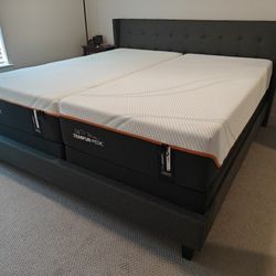 Tempur-Pedic Split King ProAdapt Firm Mattress Like New
