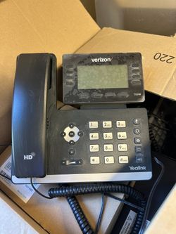 6 Verizon T53W IP Business Desk Phones