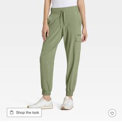All On Motion Green Olive Pants 