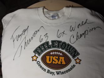 Never Worn Fuzzy Thurston Autograph Sweatshirt Extra Large