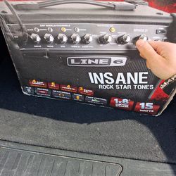 Amp for a guitar line 6