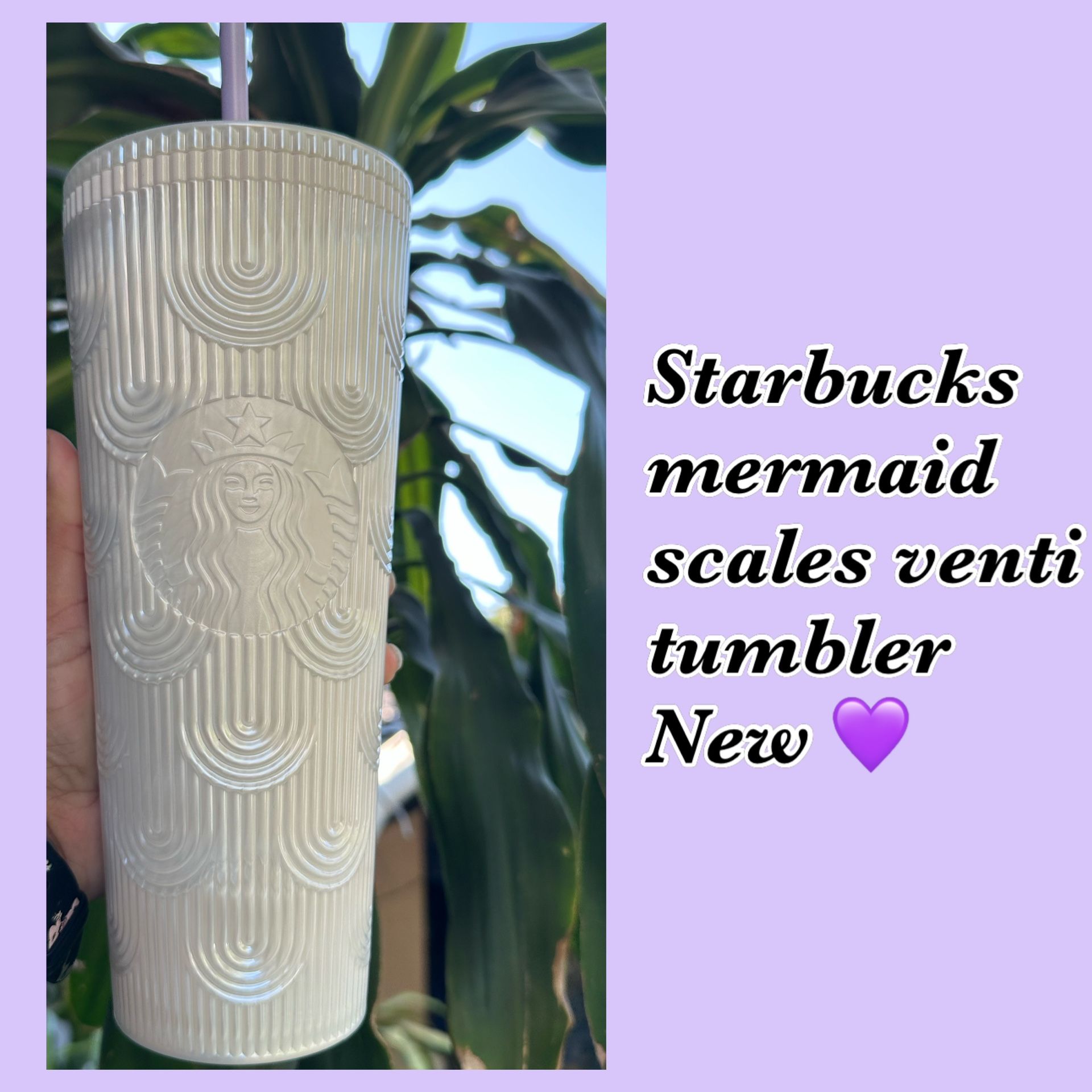 Starbucks Mermaid Scales Venti Cup New $25 Firm Cash Or Zelle