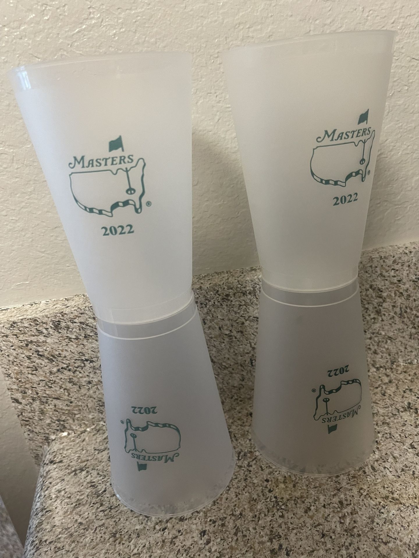 The Augusta National Golf Cups 2022(set Of 4)