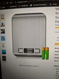 Vont Milo Kitchen Scale