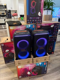 JBL ≠ Partybox Live 120 (NO MIC) Bluetooth Portable Speaker w/ Bass Boost, Led Lights, 160+ Watts
