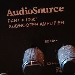 AudioSource Subwoofer Amplifier 