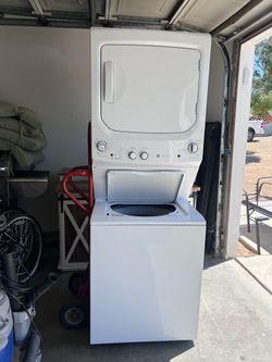 Stacked Washer and Dryer