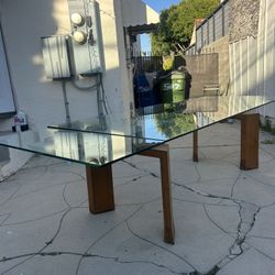 Designer Glass Table