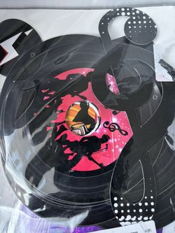 Music Record Hanging Swirl Decoration 