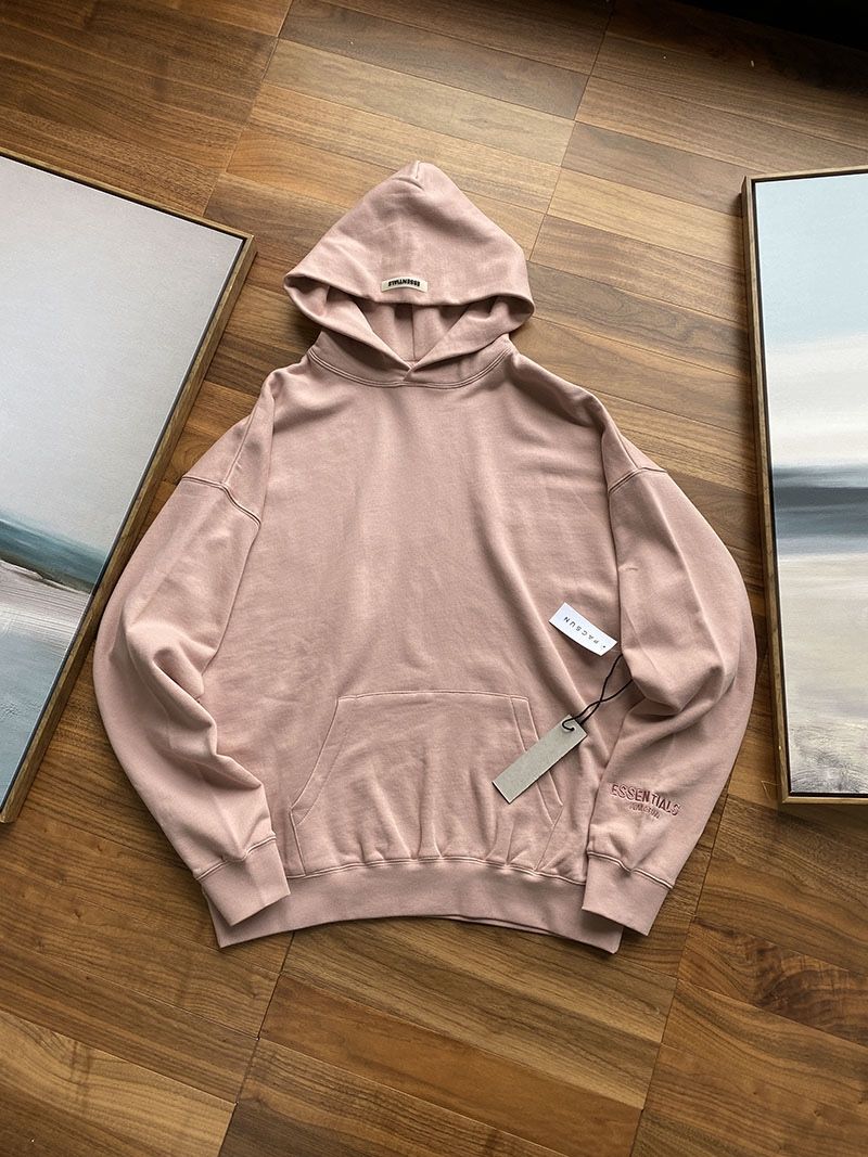 FOG Dusty Pink Hoodie Fear of God,All Products : American Fashion Style Bags On Sale