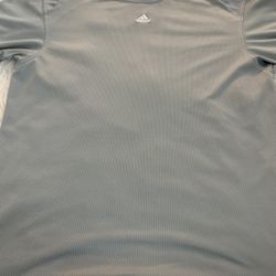 Gray Athletic Adidas Jersey Large