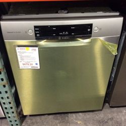 Bosch 300 Series Dishwasher 24” Stainless Steel 