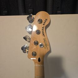 Squier Jaguar Bass Neck Loaded 