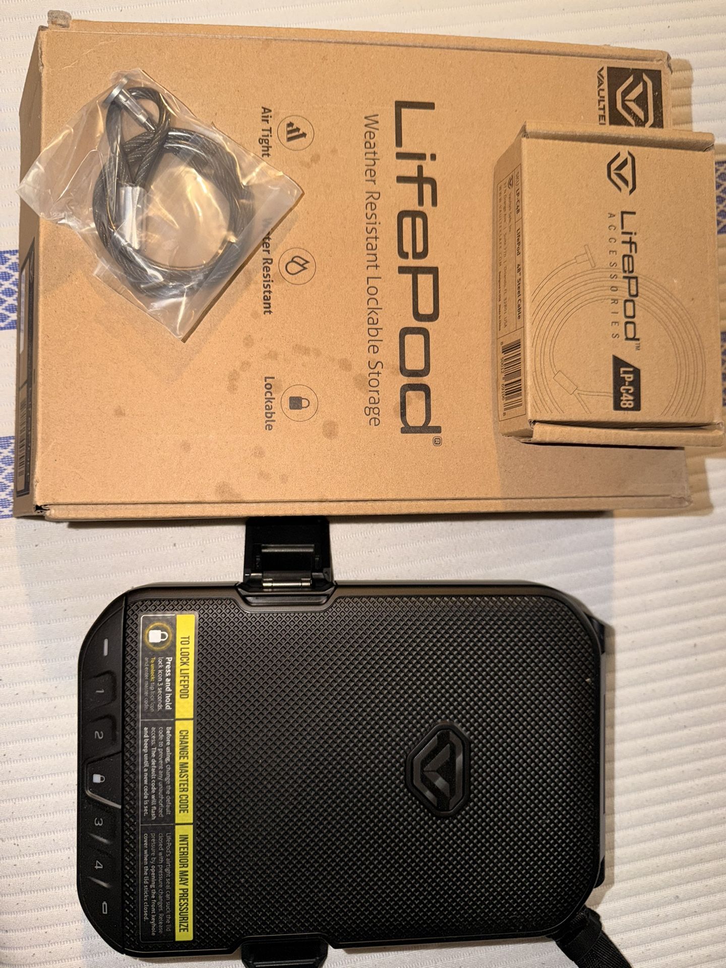 Vaultek LifePod Firearm LockBox