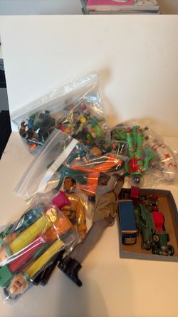 Lot of vintage toys
