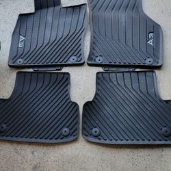  Audi A3 rubber floor mats