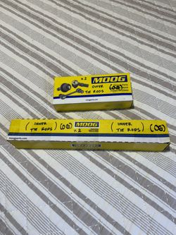 MOOG Front Inner & Outer Tie Rods