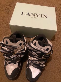 Lanvin curb sneakers