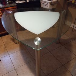 Tall Glass Kitchen Table Nice Table 