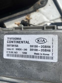 2015 kia optima 2.4l ecm