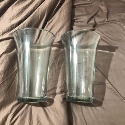 Vase Pair 12 X 8“ Now $35. Have More Different Sizes