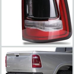 LED Tail Light Black Cover with Blind Spot New