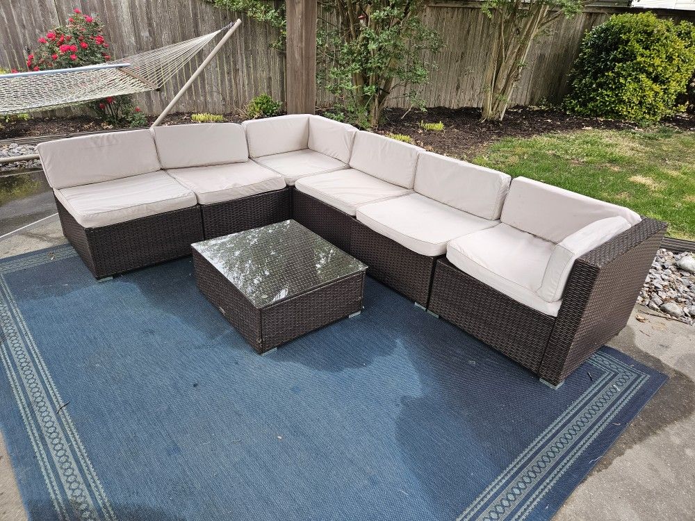 Outdoor Sectional Couch for Sale in Chesapeake, VA OfferUp