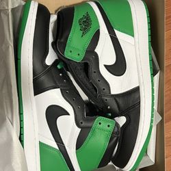 Jordan 1 High Lucky Green Size 10.5 