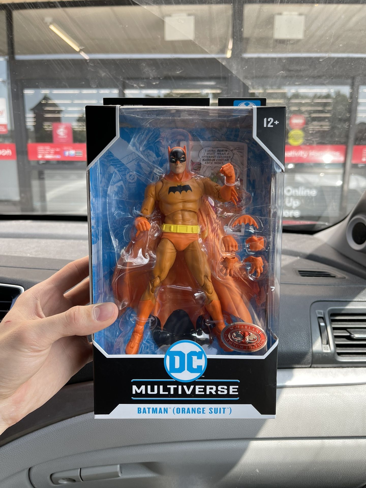 Dc multiverse McFarlane Batman orange suit