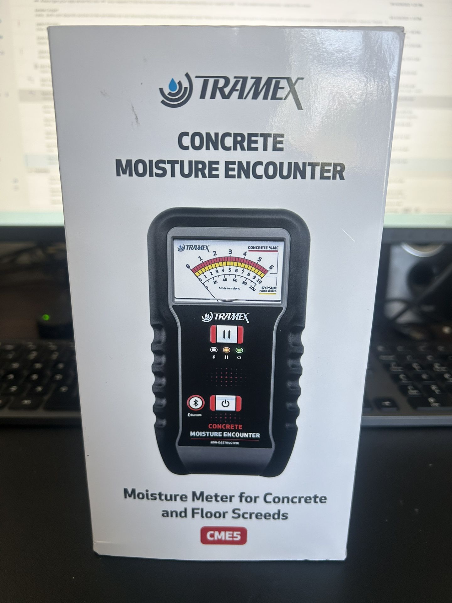 Tramex Moisture Encounter Reader