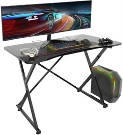 New In The Box Large Gaming Desk Table Desktop: 43.3''X 23.5'' 
