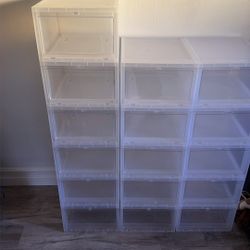 Container store Shoe Boxes