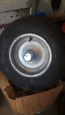 Trailer tires with the rims 480 - 8