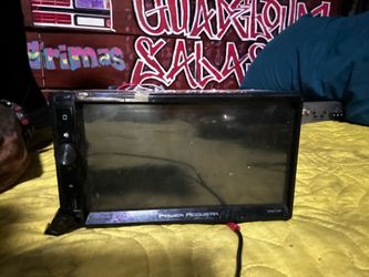 Touchscreen radio