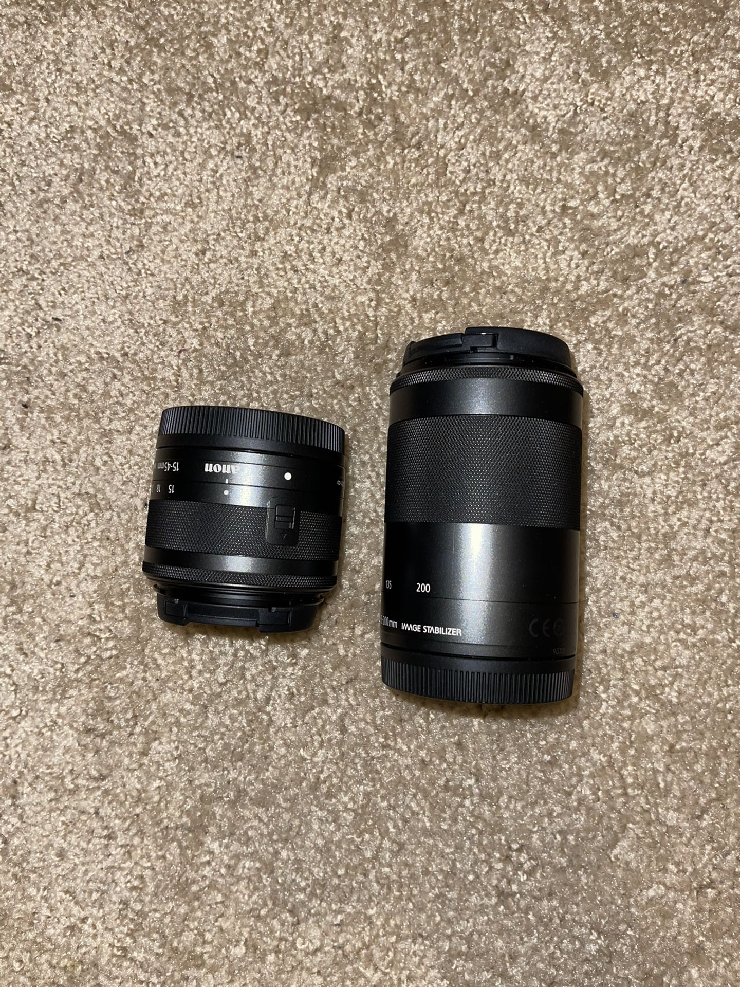 Canon EOS M50 Mirrorless Camera Two Lens Kit with EFM 1545mm f/3.5