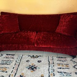Velvet Read Couch 