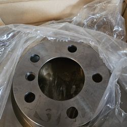 2 New Front Brake Rotors EBR1445