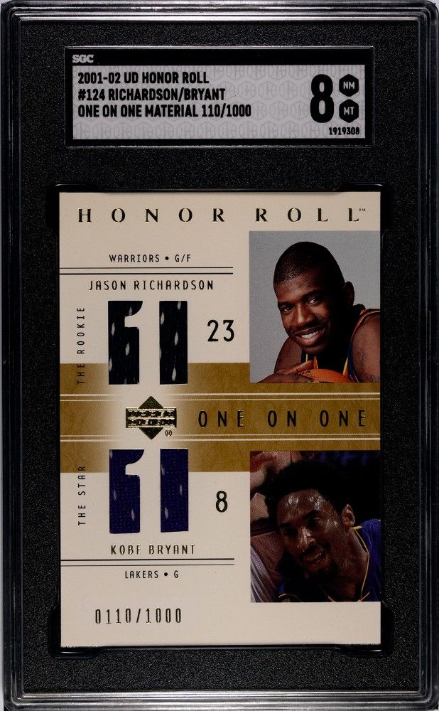 Kobe Bryant/Jason Richardson Double Patch /1000 SGC 8
