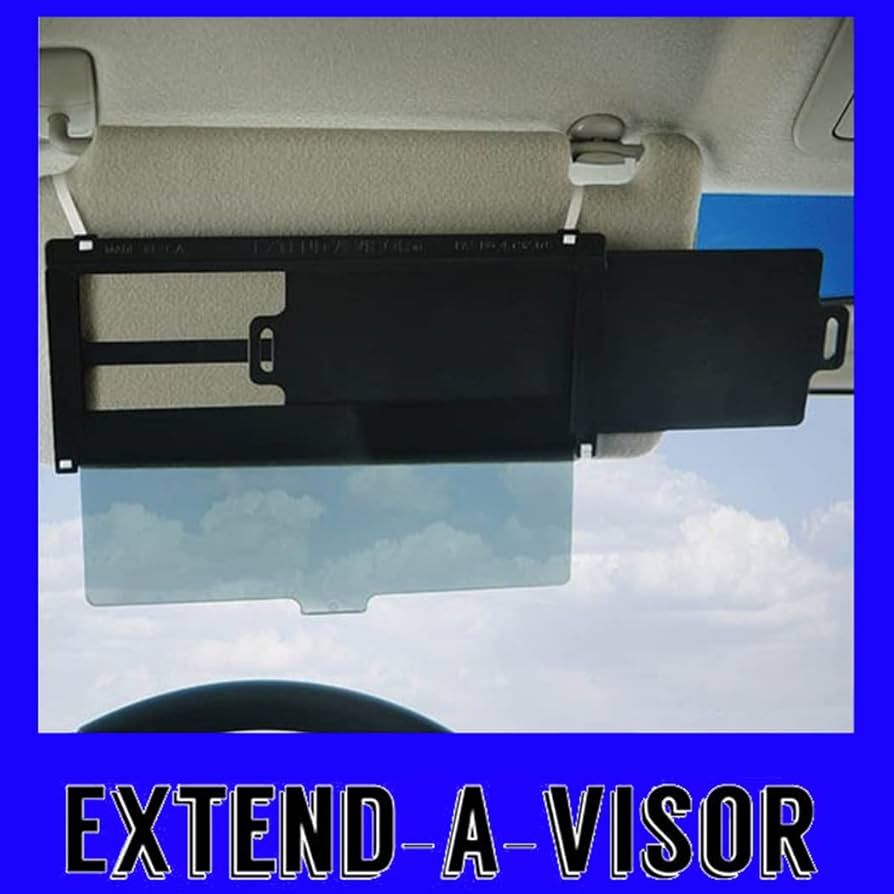 Extend-A-Visor Super Sun Blocker UV Blocking For Cars Trucks Vans NEW