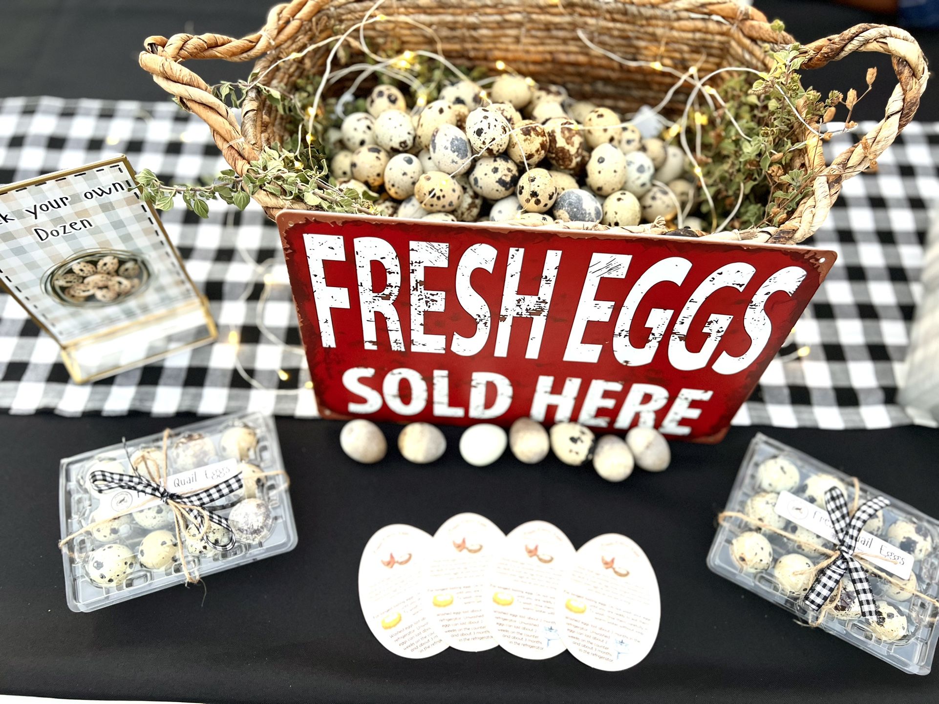 Fresh Quail Eggs