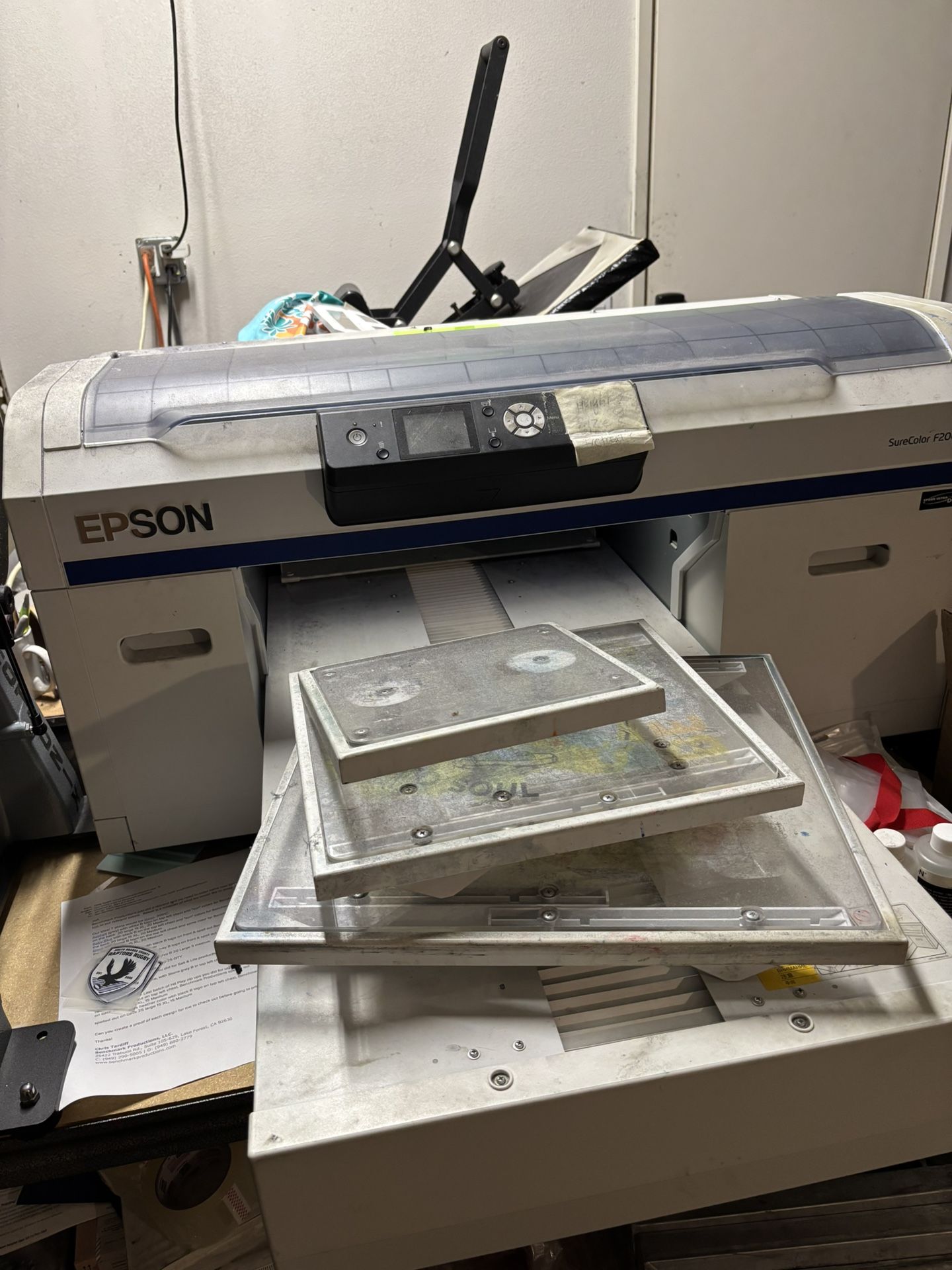 Epson f2000 Direct To Garment (DTG) Printer