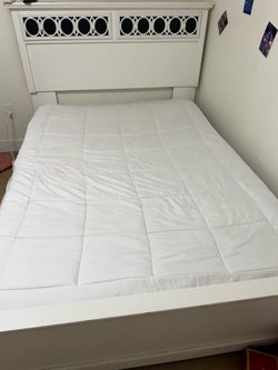 Full size mattress and bed frame