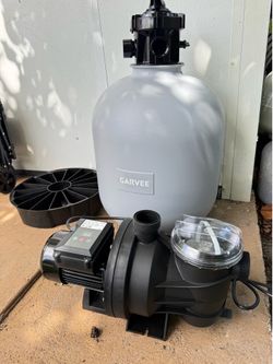 Pool pump and Filter