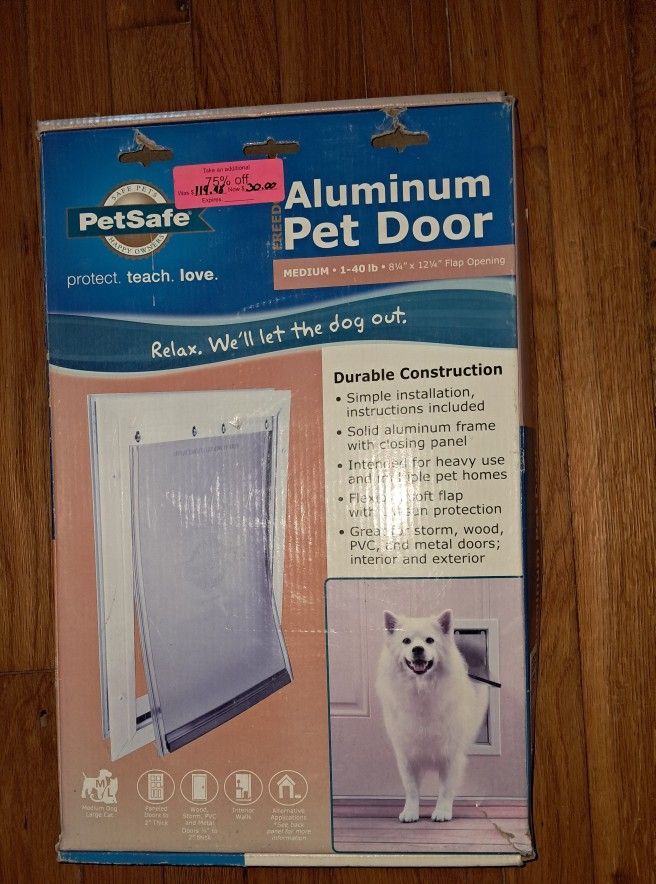 New Doggie Door