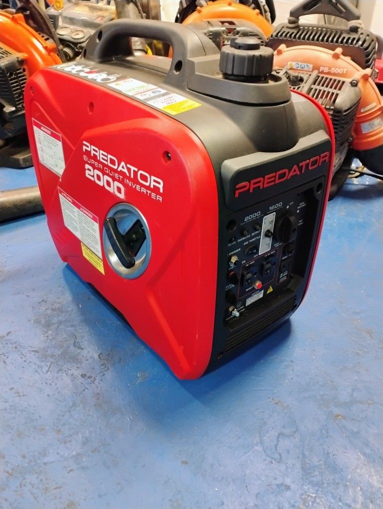 Predator 2,000 Watt Inverter Generator $450