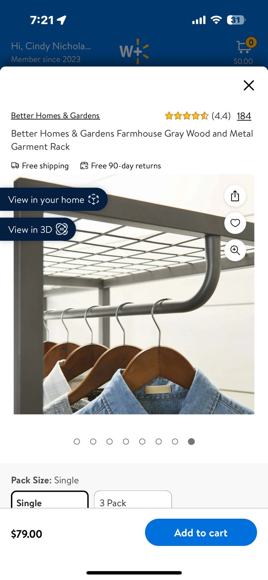 Awesome Garment Rack For Clothes And Shelving