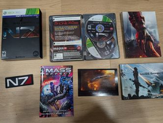 Mass Effect 3 N7 Collector's Edition (Xbox 360) - Complete with Artbook, Comic & Patch