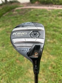 COBRA KING F8+ BAFFLER TECH GOLF FAIRWAY WOOD 4-5 ADJUSTABLE LOFT W ALDILA PHENOM RIP 80g GRAPHITE STIFF