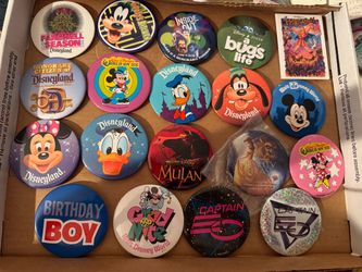 Vintage Disney Buttons