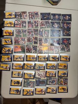 NFL Football Trading Cards Lot – Silver Set & Pro Bowl